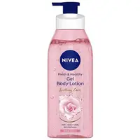 在飛比找松果購物優惠-NIVEA 潤膚乳液--玫瑰水舒緩(390ml)*1 (7.