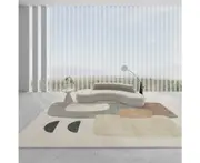 Rugs Large Area Rug Bedroom Rug Rugs Outdoor Simple Geometric Carpets Non Slip Abstract Carpet for Living Room Kitchen Rug Dining Room-Whimsical