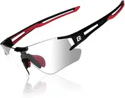 [ROCKBROS] Photochromic Cycling Sunglasses Sports Goggles UV Protection Glasses for Men Women