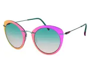 Silhouette Sunglasses INFINITY 48/24/135 mint silky matte teal rose 8161-75-5040