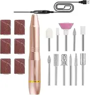 Electric Nail Drill | Nail Drill Machine Kit - Polishing Set with Nail Drill Bits, Hand Foot Care Tool for Home Salon Use, Manicure Pedicure Kit