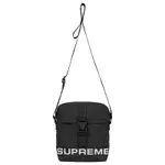 SUPREME SS23 FIELD SIDE BAG 翻蓋釦式 小方包 側背包 (黑色) 化學原宿