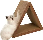 Cat Scratcher Board,Triangular Shape Cat Scratch Pad | Pet Kitten Playing Toy, Exercise Companion for Living Room Bedroom Furniture Protection