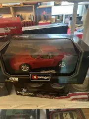 Burago 1/18 Ferrari 456GT 1992 Code 3046 Burago Boxed Red With Tan Interior