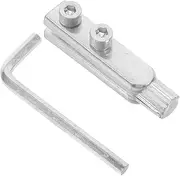 1 Set Angle Valve Extractor Damaged Extractor Broken Tool Extractor Tool Thread Repair Plumbing Tools Water Removal Tool Thread Remover Silver Metal