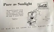 Coca-Cola 1935 Magazine Ad Pure As Sunlight