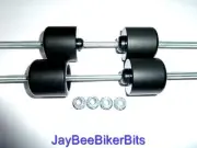 KAWASAKI Z1000 2007 2009 CRASH MUSHROOMS FRONT & REAR AXLE SLIDERS BOBBINS TS37