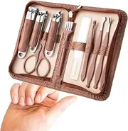 lisutupode Nail Clippers Set,Ear Spoon - Manicure & Pedicure Kits, Nail Tools, Professional Grooming Kits Portable Set For Travel