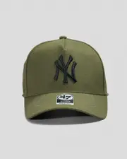[Forty Seven] Forty Seven Men's New York Yankees Sandalwood Replica '47 Mvp Dt Snapback Hat One Size Sandalwood