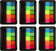 600pcs Sticky Index Tabs with Base Box, PET Material Multicolored Page Markers Page Flags Writable Tabs for Annotating Books for Highlighting Folders Notebooks (Macarons Colours)