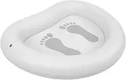 Inflatable Pool Foot Soak Tub with Small Space for Beach Foot Wash, Pool Entrance Ladder - Portable Foot Washer, Clean Your Feet for Outdoor Beach, Pool Party, Home Spa