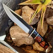 Outdoor COLUMBIA Hunting Knife Fixed Blade Large Bowie Camping Survival Knife
