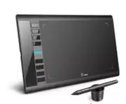 Ugee Drawing Pen Tablet M708 w/ Battery-Free Stylus New