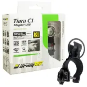 Armytek Tiara C1 XP-L Rechargeable Headlamp -Battery Included +Bike Mount