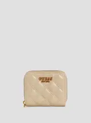 GUESS Women's Beige Giully Small Wallet