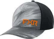 FXR Evo 23 Flexfit Hat Gray Optic/Orange