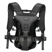 Pet Dog Front Carrier Backpacks Multiple Adjustable Medium (11-18lbs) Black
