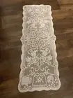 Table Runner Heritage Lace Terrace Hill 14 x 35 in. White