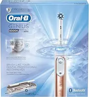 Oral-B Genius 9000N Electric Toothbrush with Position Detection Technology, Rose Gold