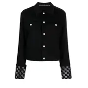 [Alexander Wang] Crystal Cuff Stacked Wang Jacket