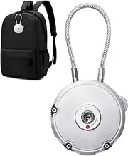 [Naqqios] Heavy Duty Combination Lock: Lock With 4 Digit Code For Safety In Schools, Gyms, Toolbox And Suitcases | Suitcase Luggage Carriage For Outdoor