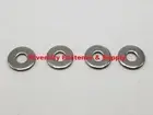(100) #4 Flat Washers Stainless Steel Number 4 washer ID: 1/8 x OD: 5/16 x .032