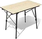 Portable Outdoor Folding Aluminum Alloy Picnic Table Lightweight and Durable for Camping Hiking and Picnics