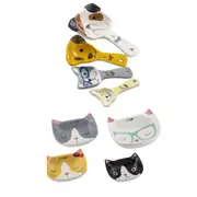 Davis & Waddell Kitty Crew Measuring Cups and Spoon Set of 8 Cooking Utensils