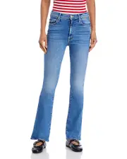 Mother High Waisted Weekender Skimp Jeans in Swing And A Miss