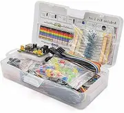 Electronic Components Kit 830 Connect Points Breadboa Cable Resistor Applicable for UNO R3 GTRH
