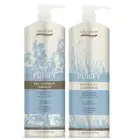 2x Natural Look Purify Anti-Dandruff Shampoo & Purify Conditioner 1L