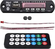 Aswalling DC 12V Wireless Bluetooth 5.0 Audio Module - USB TF, MP3 WMA Decoder, Radio with Remote Control