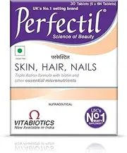 Perfect.il Multivitamin Supplements For Men & Women, Packed With Biotin And Grape Seed Extract For Radiant And Younger-Looking Skin, Hair Fall Control, Stronger Nails, 30 Tablets (Pack of 1)