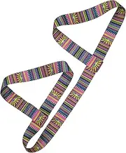 Yoga Mat Straps for Carrying, Adjustable Yoga Mat Sling Carrier, Mat Holder Colorful Band, Anti-Slip, Multiple Color Choices