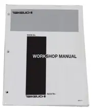 Takeuchi TB215R Mini Excavator Workshop Service Repair Shop Manual