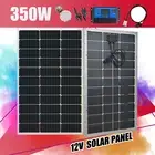 12V 350W Mono Bifacial Solar Panel Kit 350 Watt Fixed 30A Solar Regulator Cables