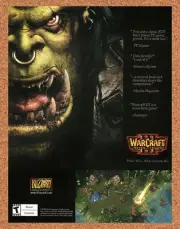 WarCraft III Original 2003 Ad - Classic Box Art Promo