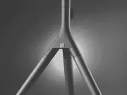 One For All Designer Tripod TV Stand (Titanium Grey)