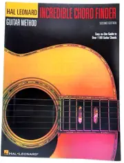 Incredible Chord Finder 9" x 12" 2nd Edition - Hal Leonard Free Shipping!!!