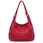 Pu Leather Luxury Handbags women bags designer Multifunction Shoulder Bags for Women 2021 Travel Back Pack