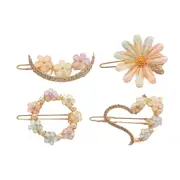 Women Girls Hair Clip Rhinestone Crystal Hairpin Barrette Slide Clips Grip Gift