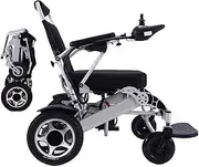 Folding Electric Powered Outdoor Comfortable Mobile Wheelchair Displacement Machine Lightweight Portable Smart Chair Personal Mobility Scooter Outdoor Comfortable Mobile Wheelchair Displace