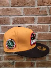 New Era 59Fifty Tennessee Smokies MiLB Club Fitted Corduroy Visor Hat Size 7 1/2