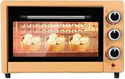 22L Electric Oven,Independent Temperature Control Cake Oven,Toast Oven,Visible Glass Door Multi-Functional Electric Oven