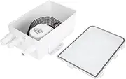 Shower Tub Pump, Backflow Prevention 750 GPH Shower Pump Automatic Control Switch for RV