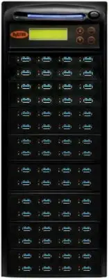 Systor 1:63 USB Duplicator & Sanitizer 6GB/Min - Flash Drive Cloner & Wiper