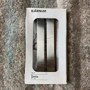 Ikea ekby bjarnum 11in for floating shelf, shelf holders aluminum bracket 2 pck