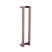 600 mm ROSE GOLD POLISHED Front Offset Door Handles - Milton Series