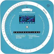 E-Z Grader Grading Calculator - Teacher's Aid Scoring Chart - Circular Long Ranger