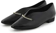 卑弥呼(ヒミコ) Himiko 641321 Women's Pumps, Himiko, Chain Flat Pumps, 641321